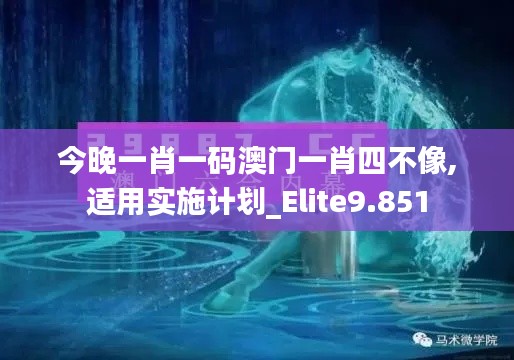 今晚一肖一码澳门一肖四不像,适用实施计划_Elite9.851