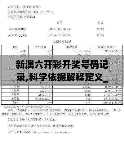 新澳六开彩开奖号码记录,科学依据解释定义_MP5.588