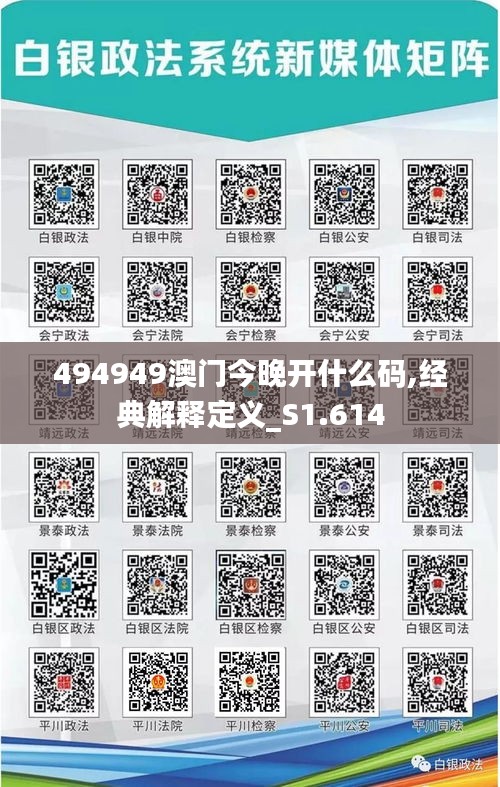 494949澳门今晚开什么码,经典解释定义_S1.614