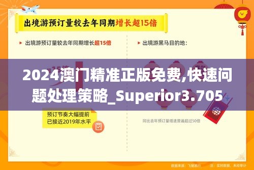 2024澳门精准正版免费,快速问题处理策略_Superior3.705