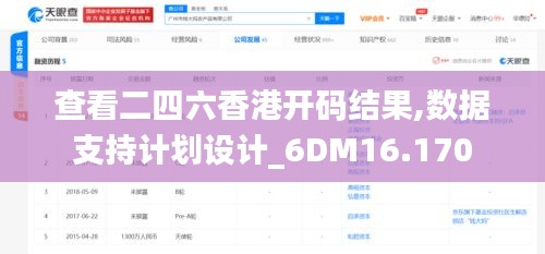 查看二四六香港开码结果,数据支持计划设计_6DM16.170