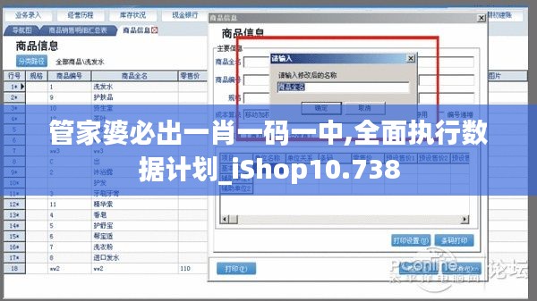 管家婆必出一肖一码一中,全面执行数据计划_iShop10.738