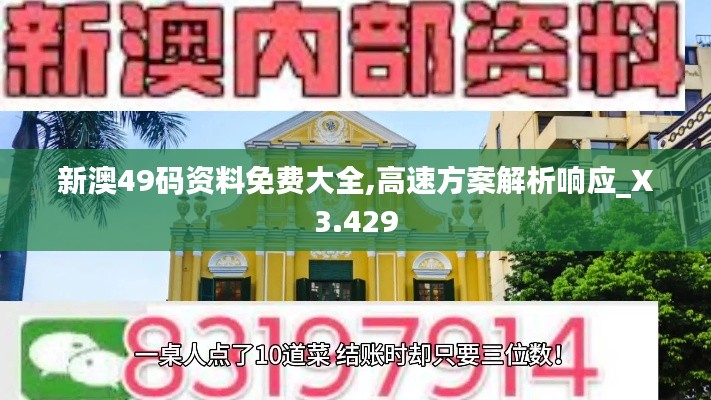 新澳49码资料免费大全,高速方案解析响应_X3.429