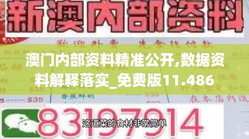 澳门内部资料精准公开,数据资料解释落实_免费版11.486