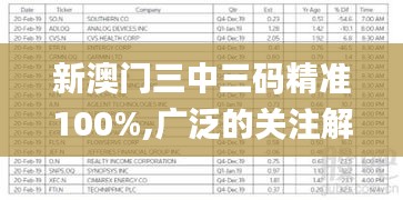 新澳门三中三码精准100%,广泛的关注解释落实热议_储蓄版4.811