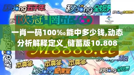 一肖一码100‰能中多少钱,动态分析解释定义_储蓄版10.808