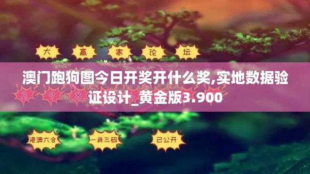 澳门跑狗图今日开奖开什么奖,实地数据验证设计_黄金版3.900